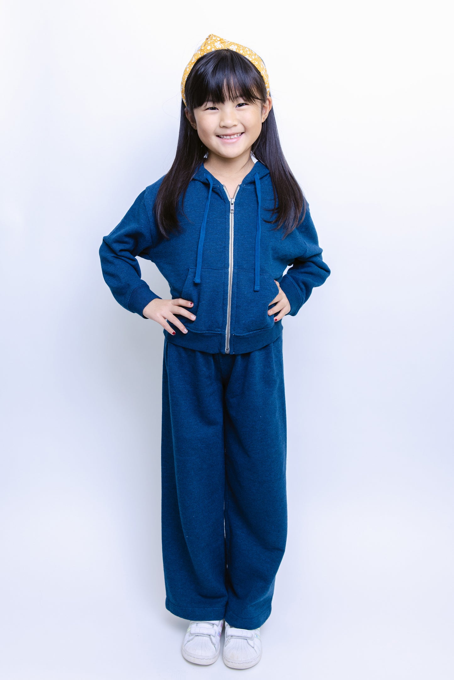 Girls Wide Leg Sweatpant