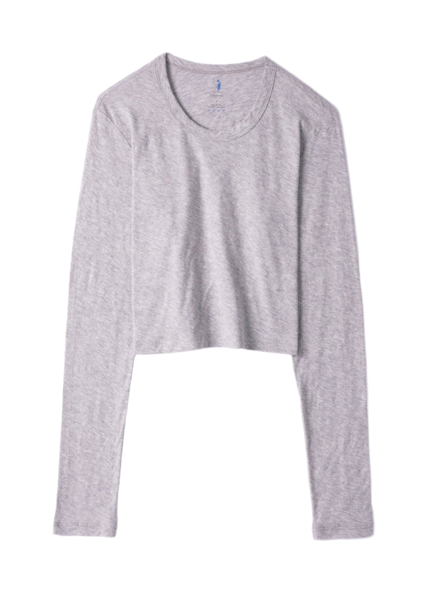 Light Weight Long Sleeve Crop Tee