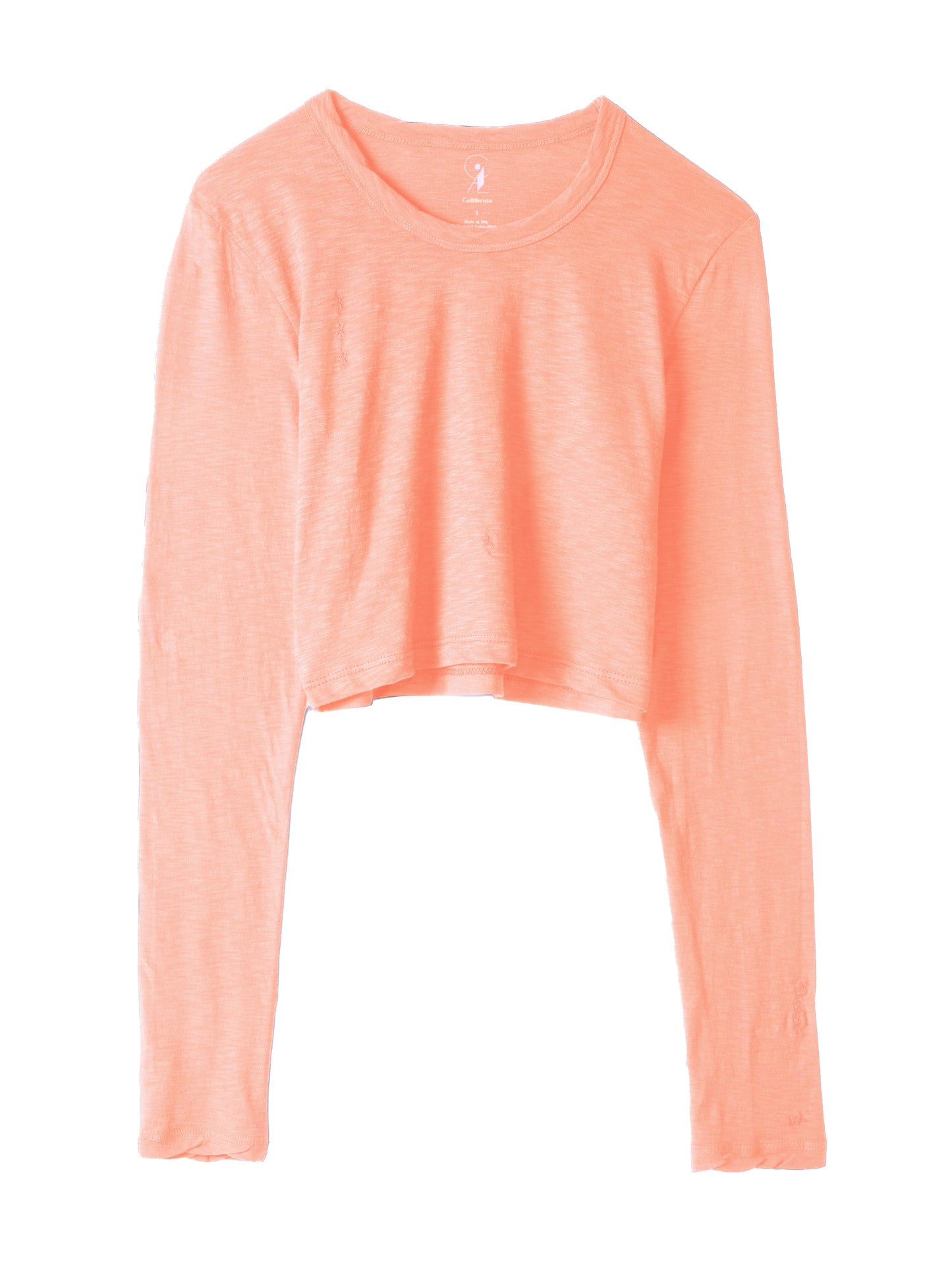 Light Weight Long Sleeve Crop Tee