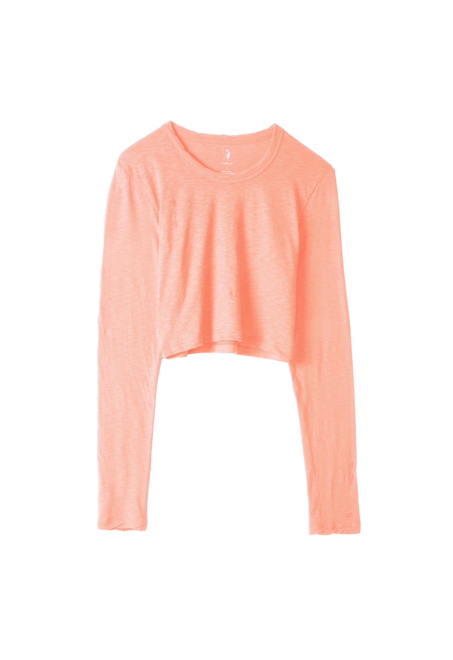 Light Weight Long Sleeve Crop Tee