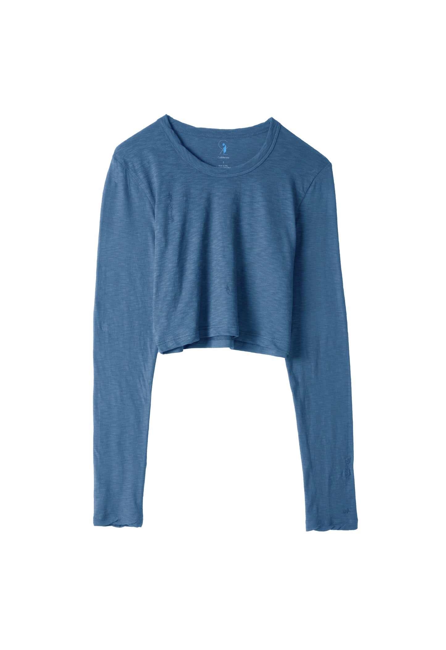 Light Weight Long Sleeve Crop Tee