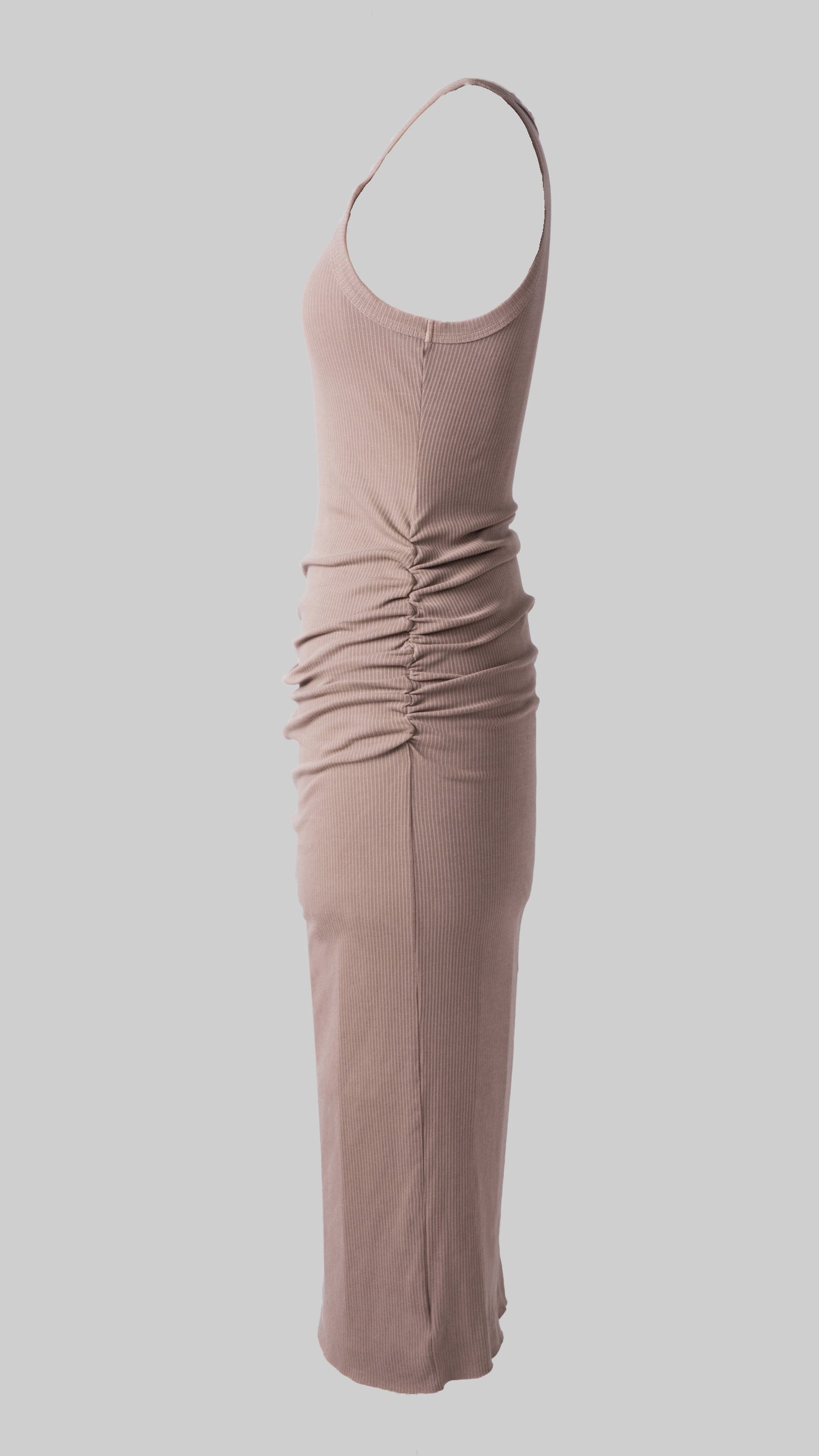 Ruched Rib Dress