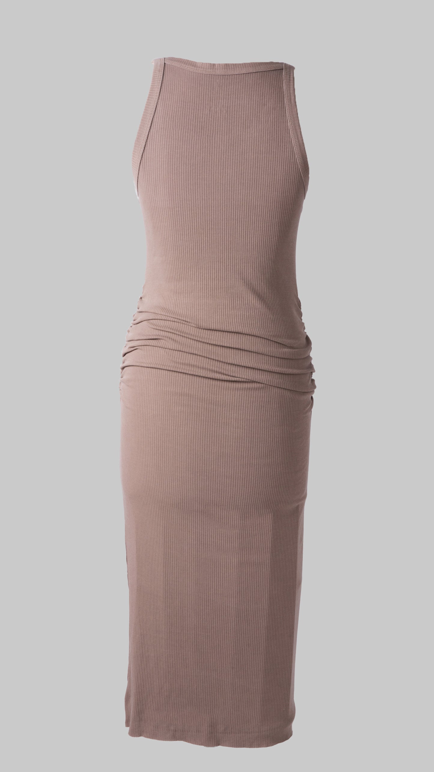 Ruched Rib Dress