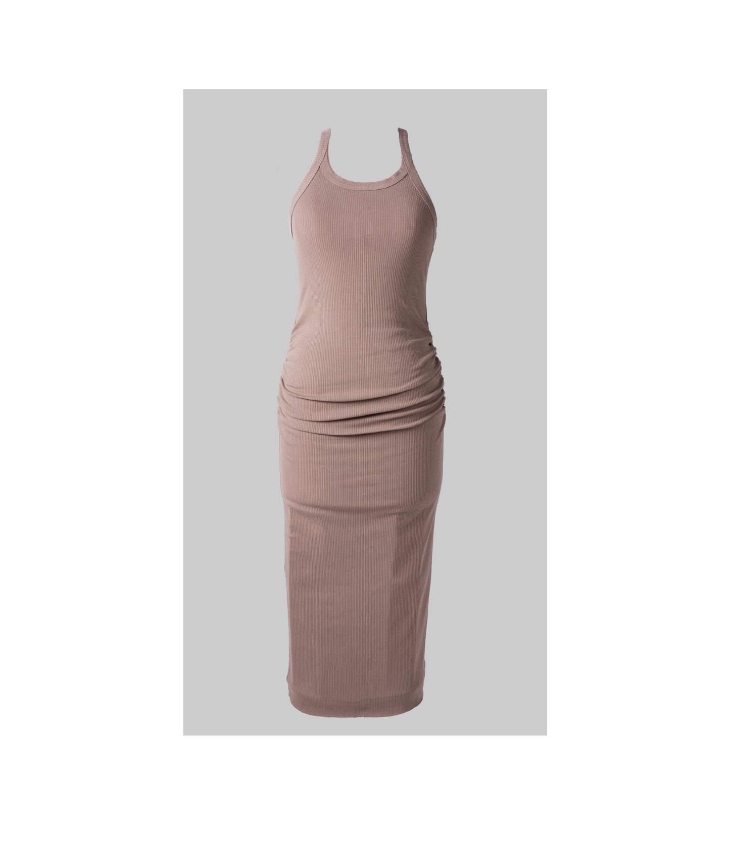 Ruched Rib Dress