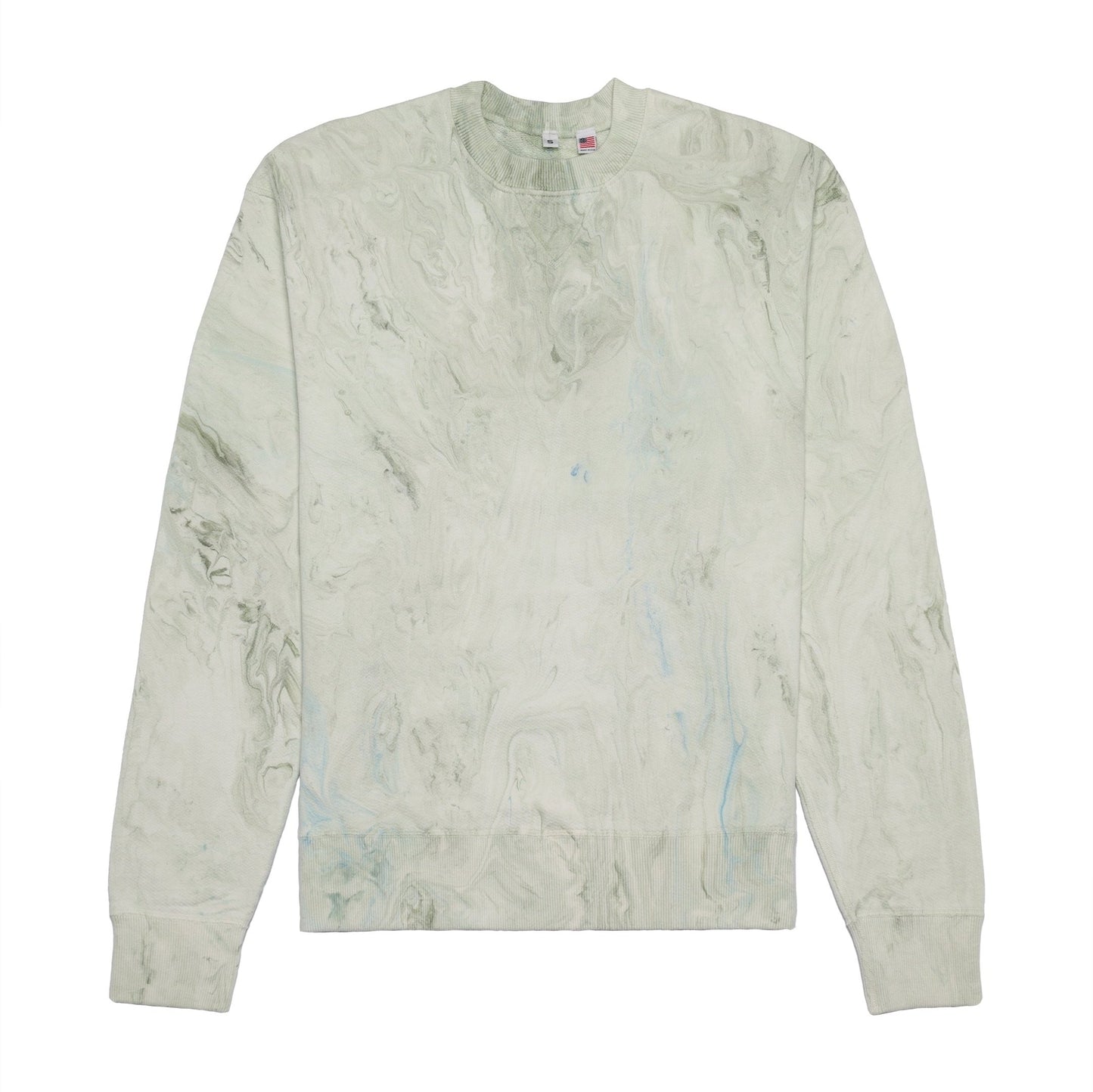 Marble Dye Relaxed Fit Sweatshirt