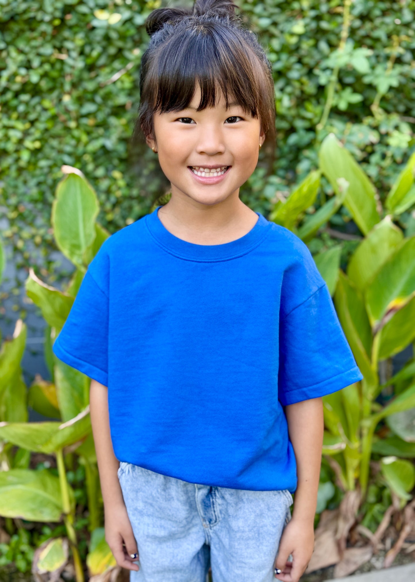 Kids Short Sleeve Sweatshirt