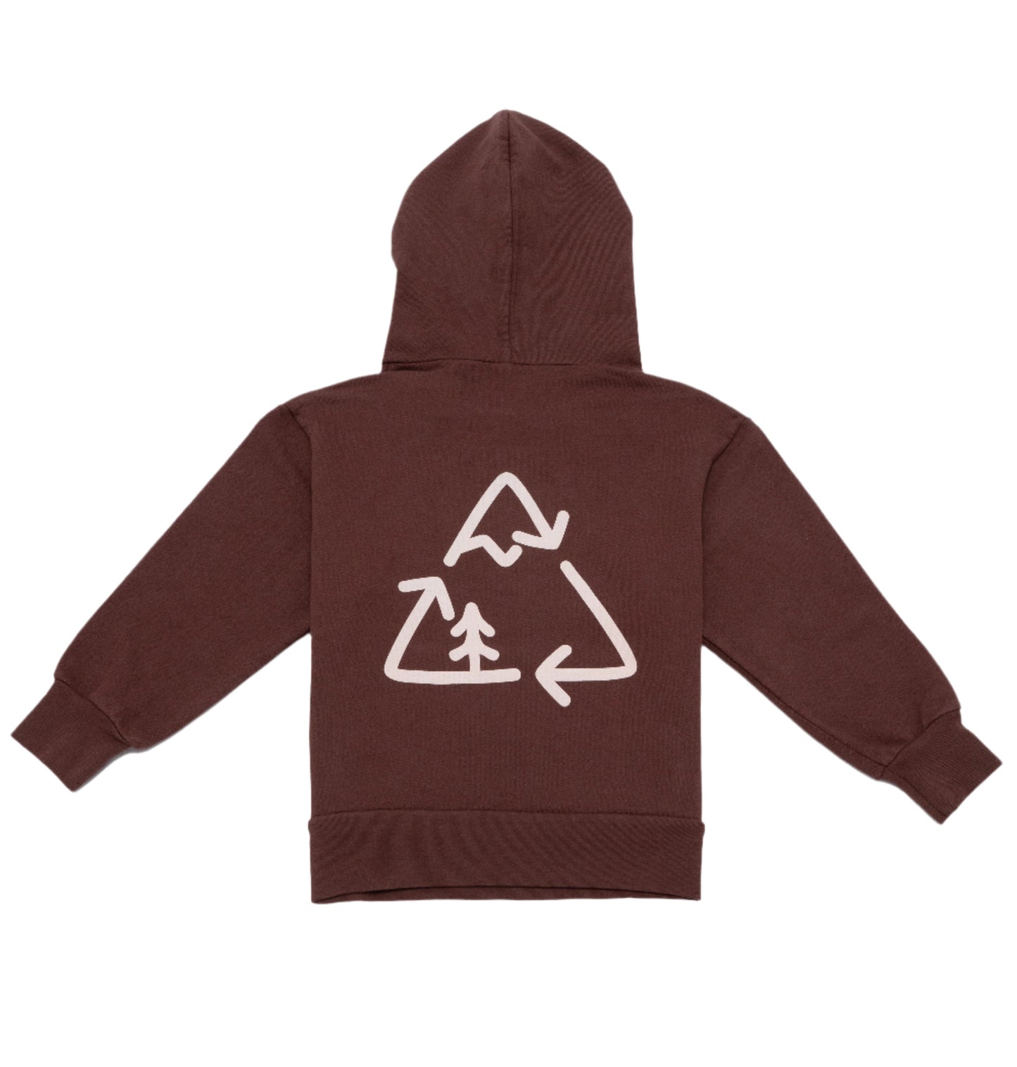 Kids "Recycle" Graphic Hoodie