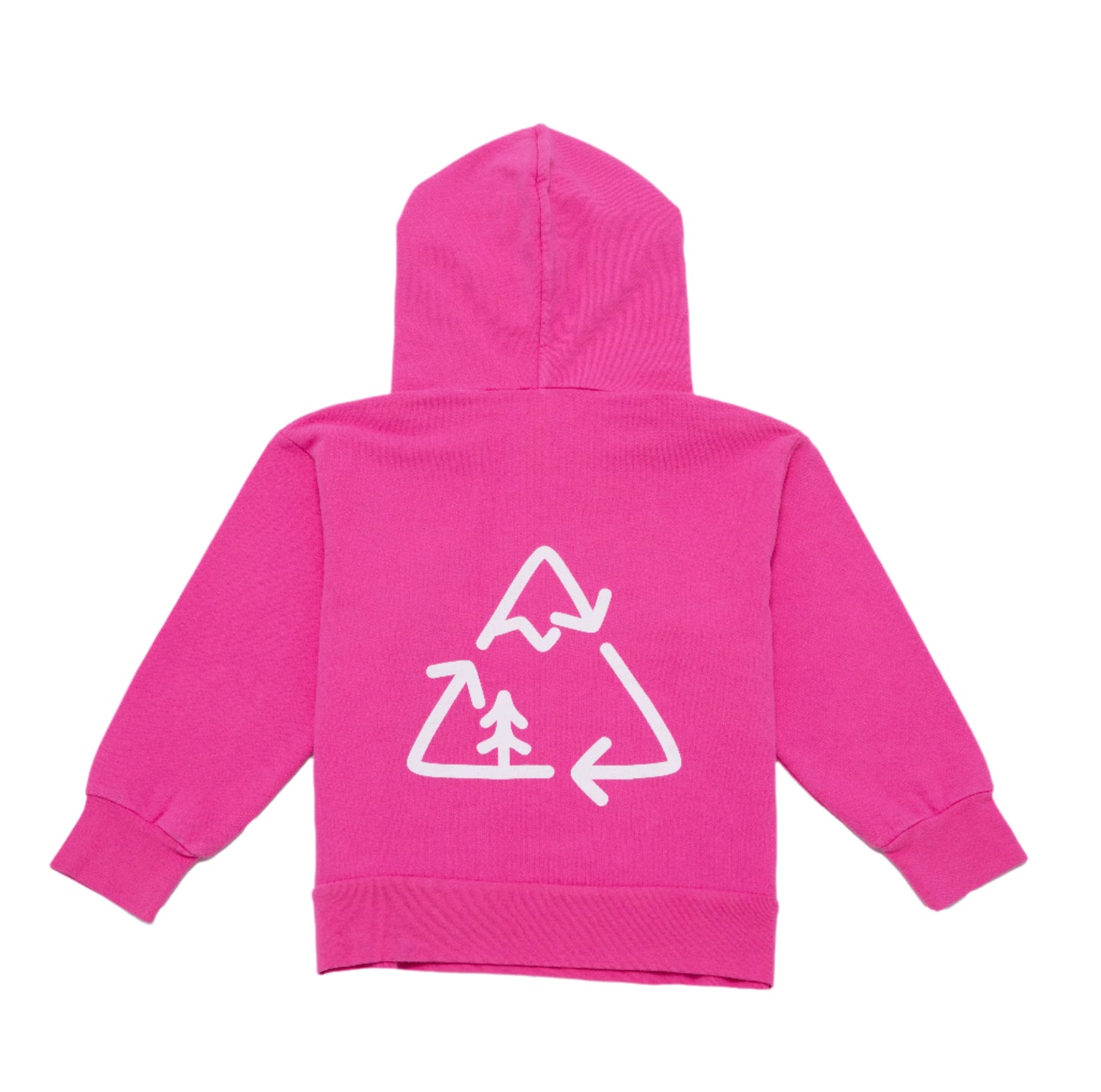 Kids "Recycle" Graphic Hoodie