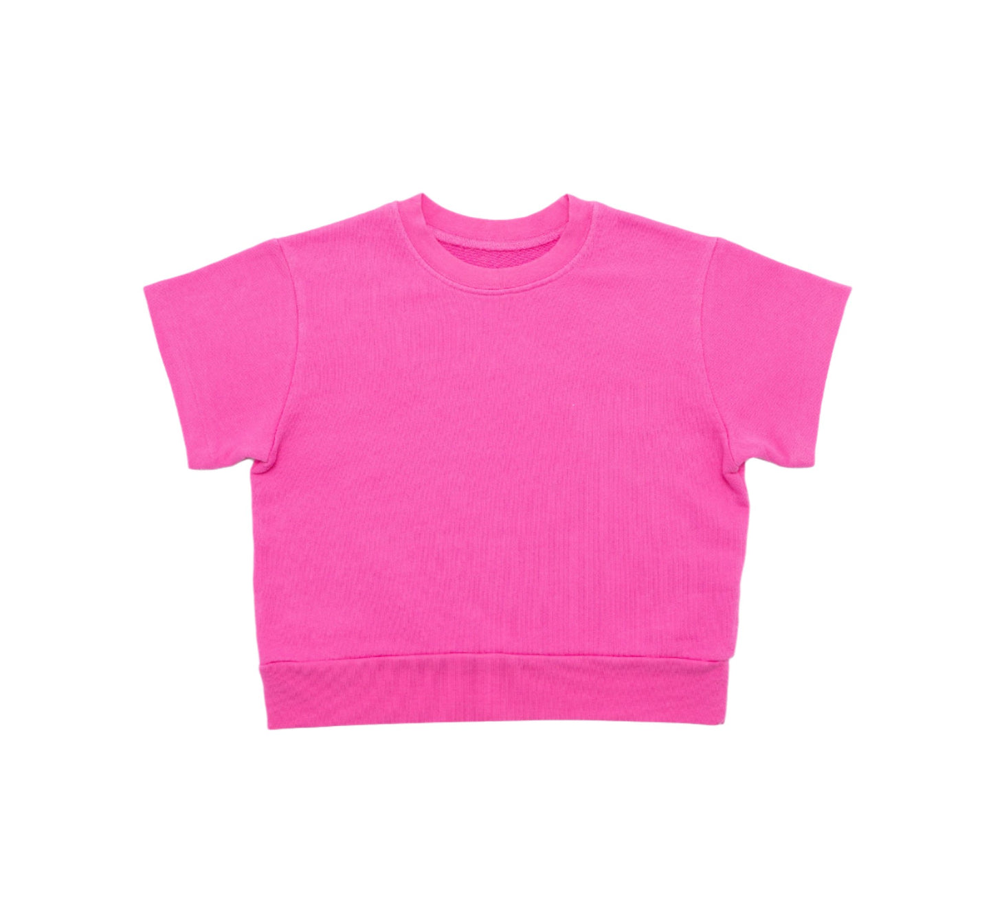 Kids Short Sleeve Sweatshirt