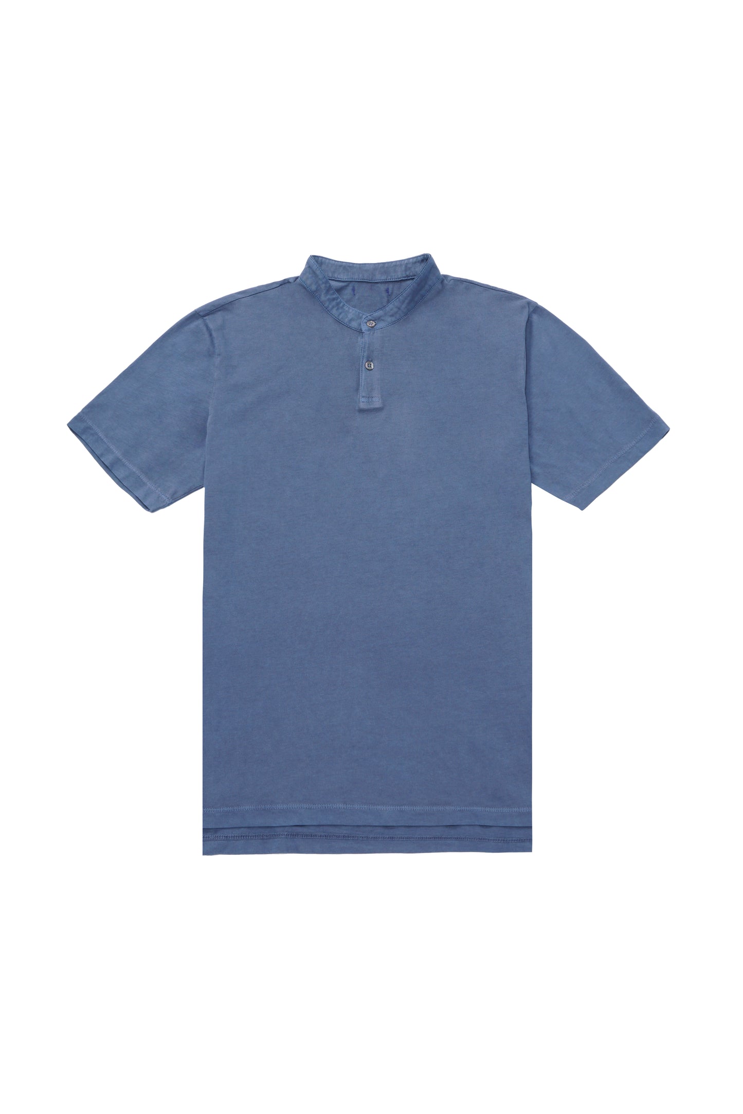 "UPCYCLED" - Stand Collar POLO SS