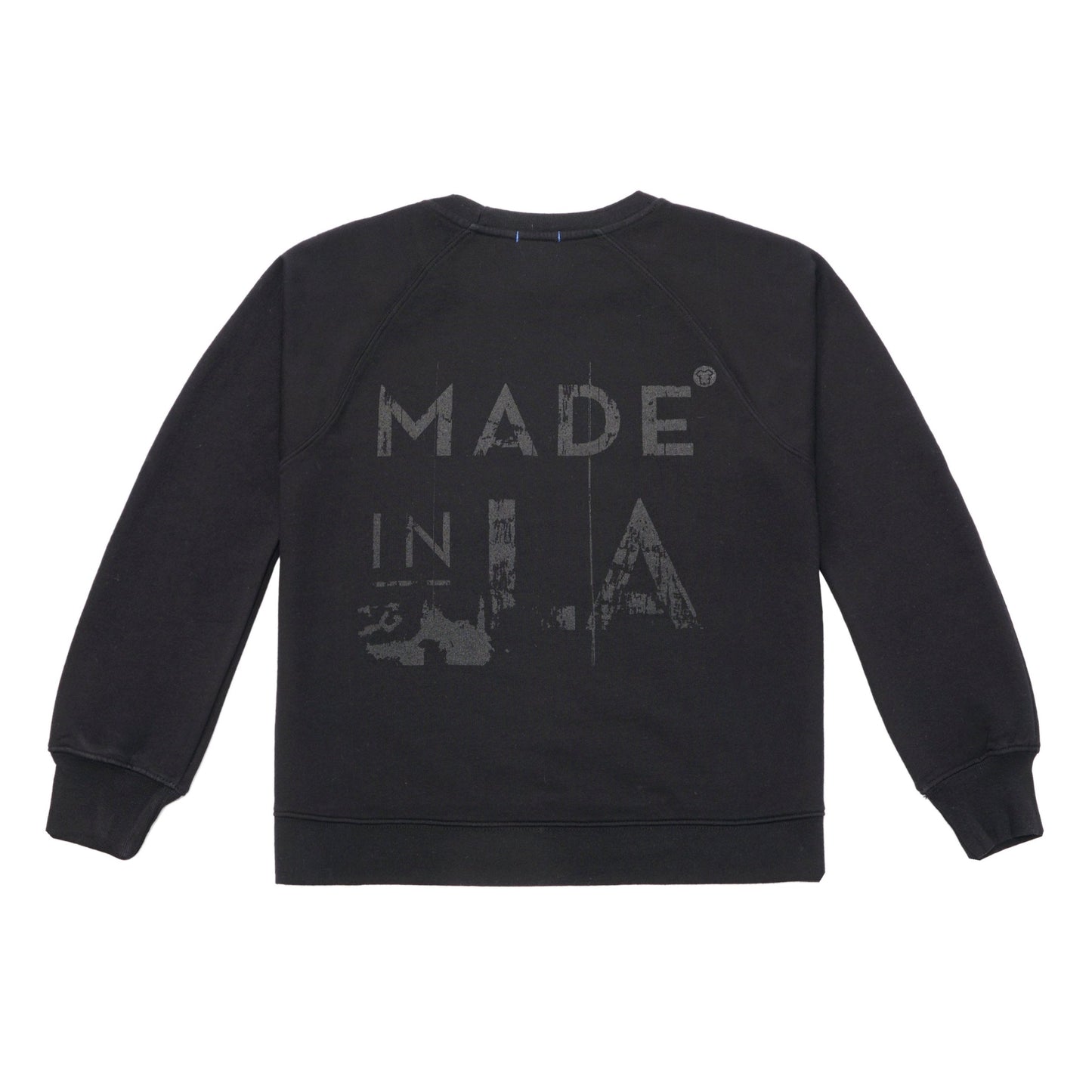 Graphic "Made in LA" Raglan Sweatshirt