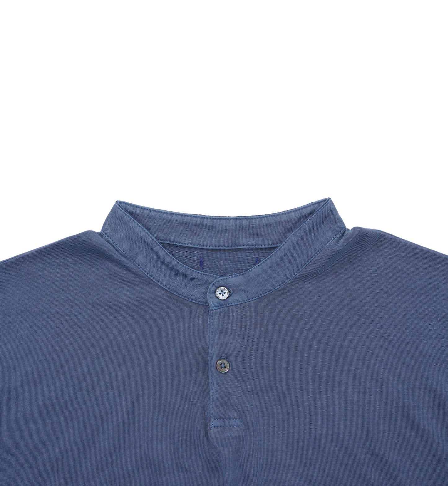 "UPCYCLED" - Stand Collar POLO SS