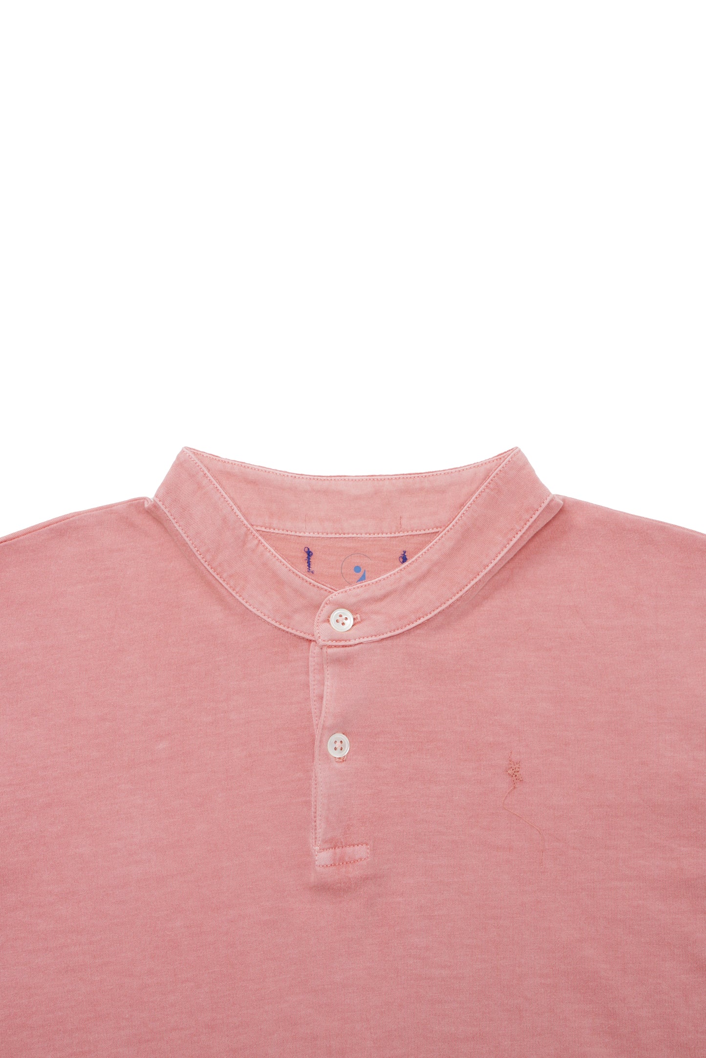 "UPCYCLED" - Stand Collar POLO SS