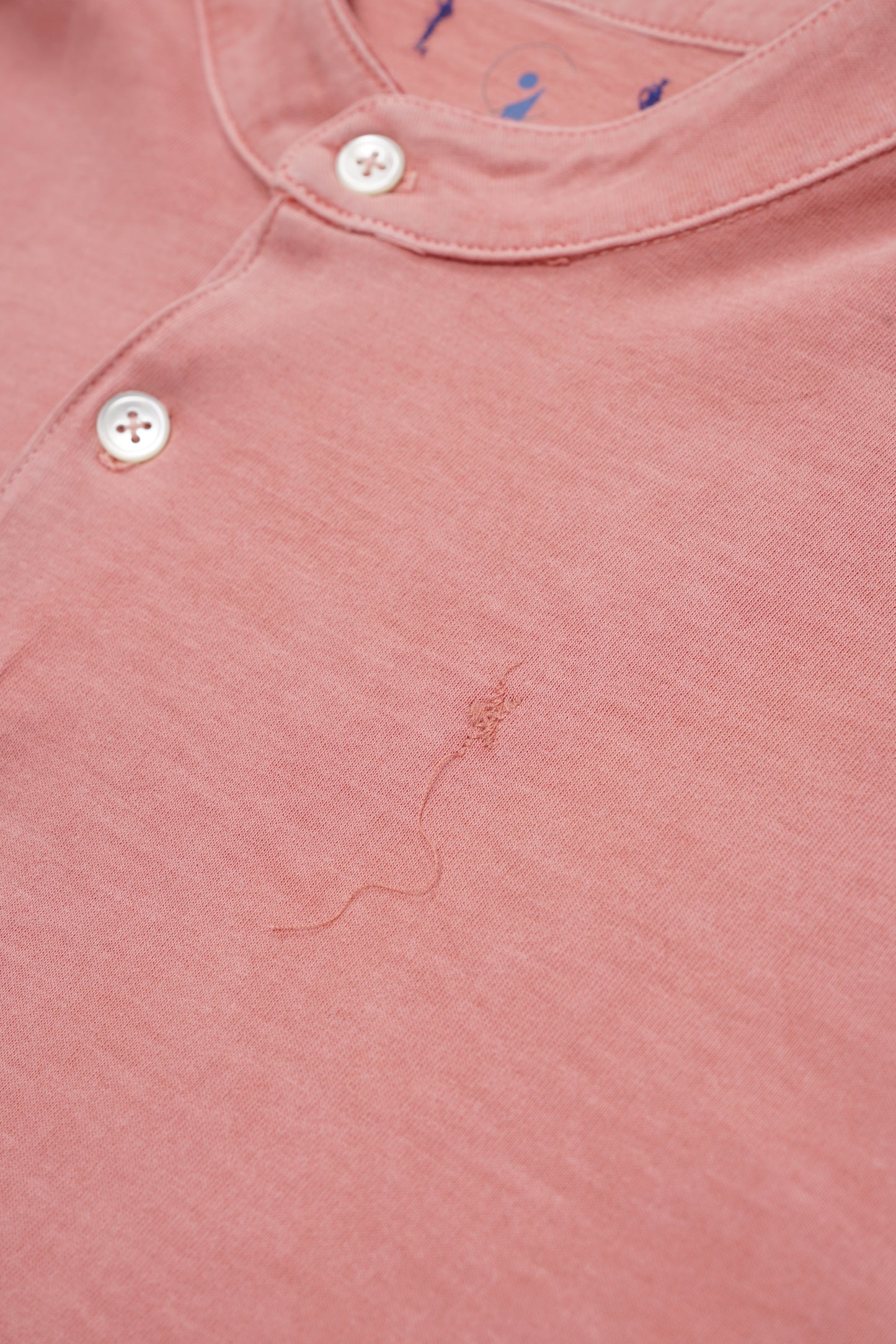 "UPCYCLED" - Stand Collar POLO SS