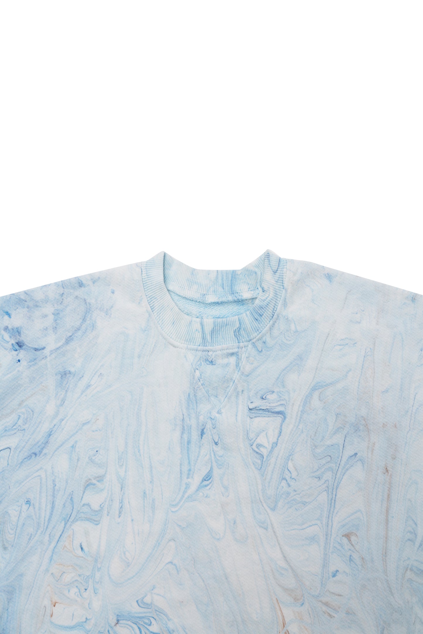 Marble Dye Boxy Sweatshirt
