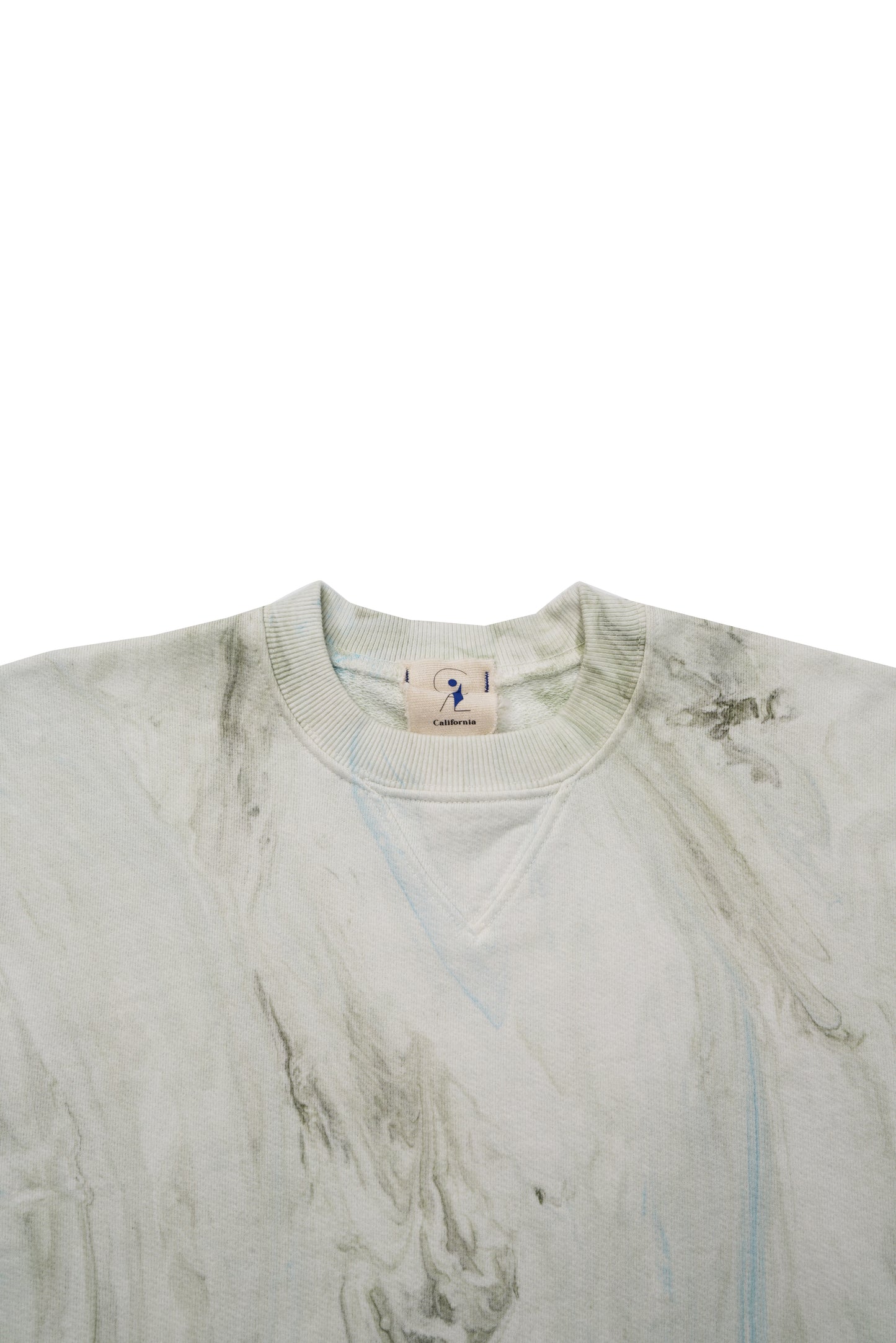 Marble Dye Relaxed Fit Sweatshirt
