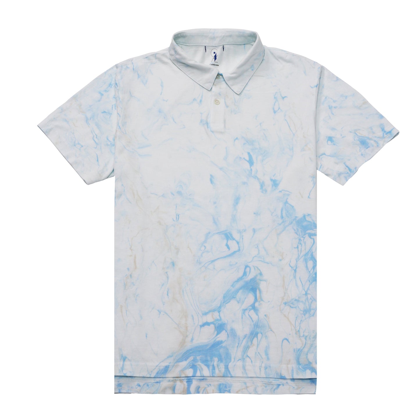 Marble Dye Polo Shirt