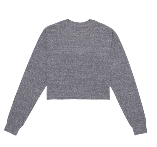 Long Sleeve Boxy Crop Tee