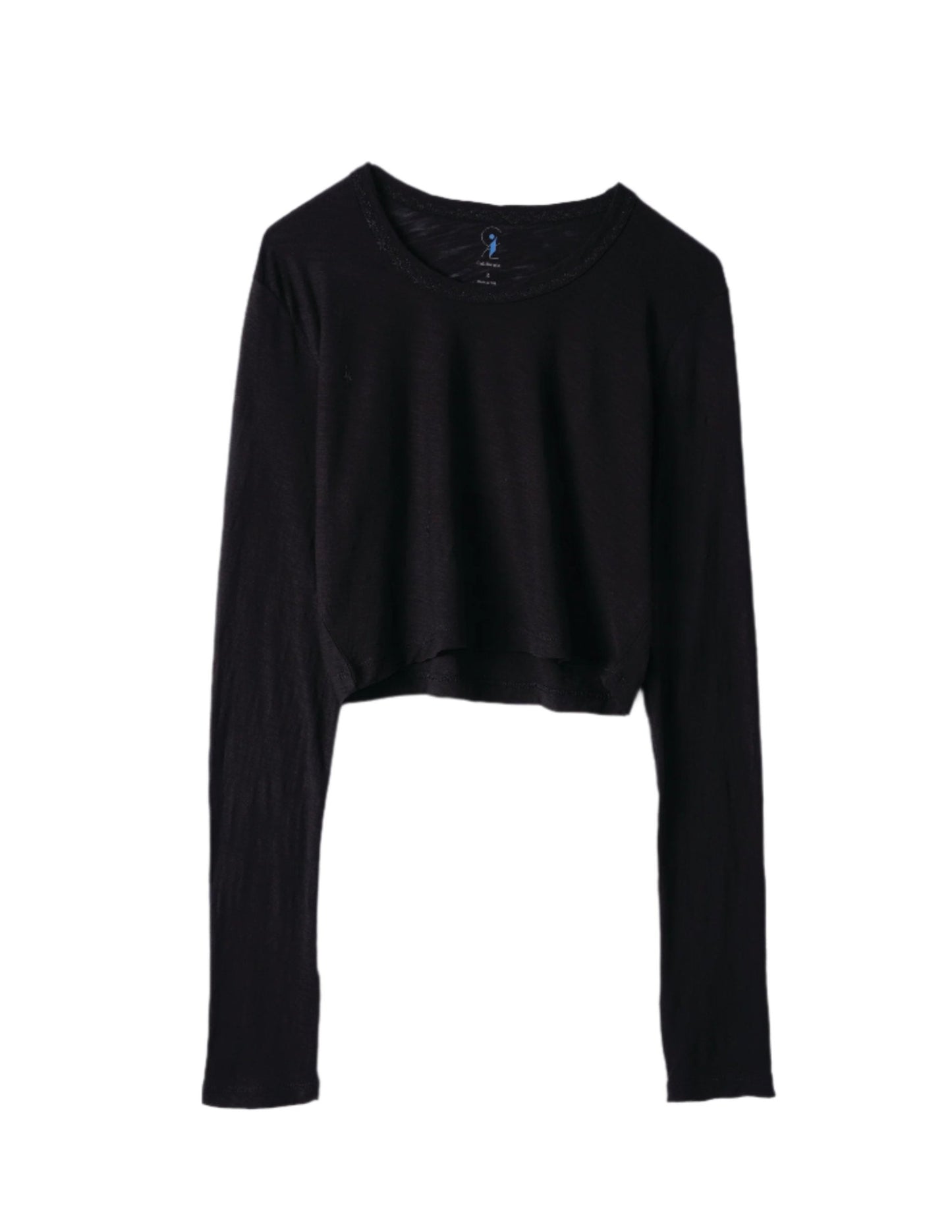 Light Weight Long Sleeve Crop Tee