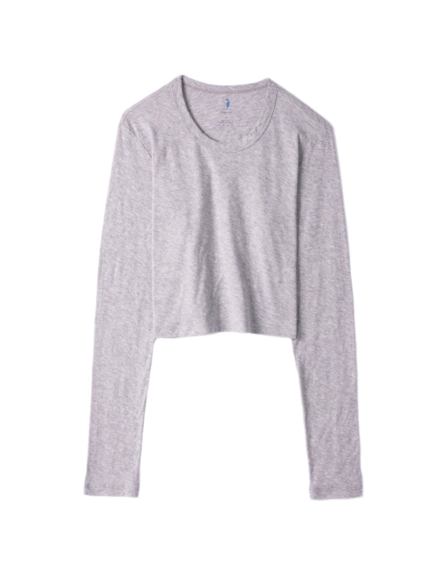 Light Weight Long Sleeve Crop Tee