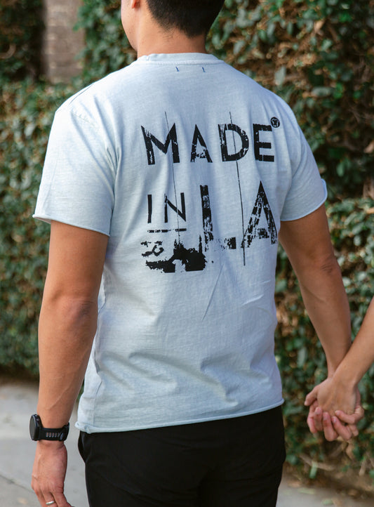 Graphic "Made in LA" Short Sleeve Tee