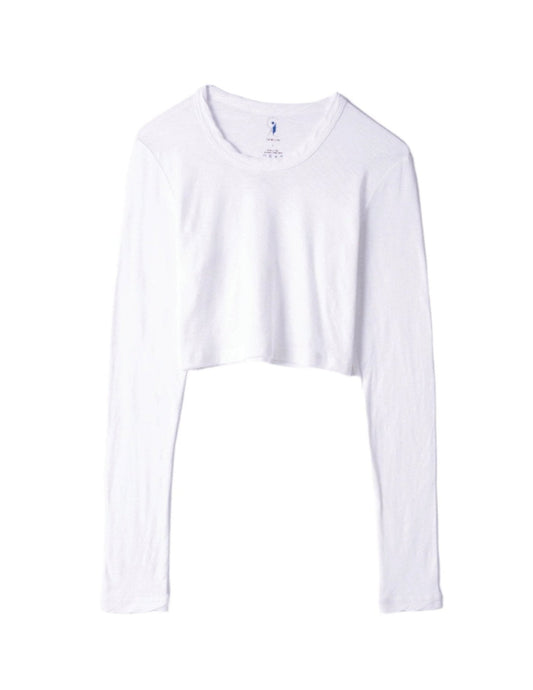Light Weight Long Sleeve Crop Tee