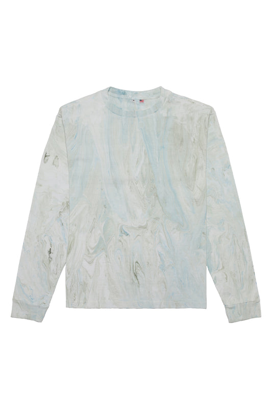Marble Dye Boxy Sweatshirt