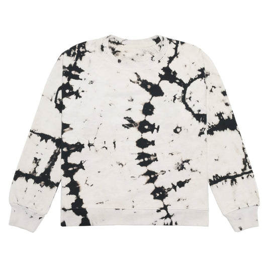 Discharge Print Raglan Sweatshirt
