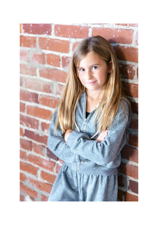 Girls Crop Hoodie